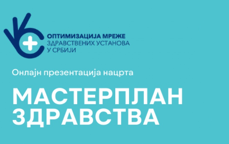 Нацрт Плана оптимизације мреже установа здравствене заштите у Србији (Мастерплан)